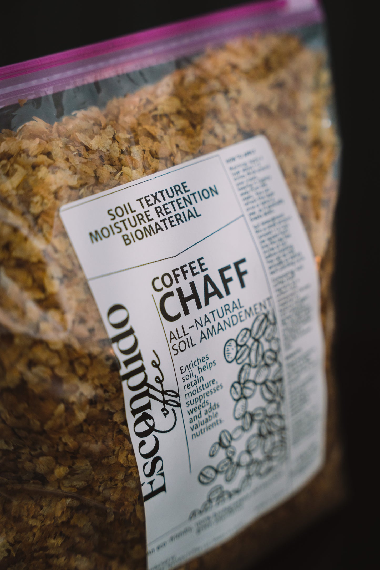 Coffee Chaff All-Natural Soil Amendment