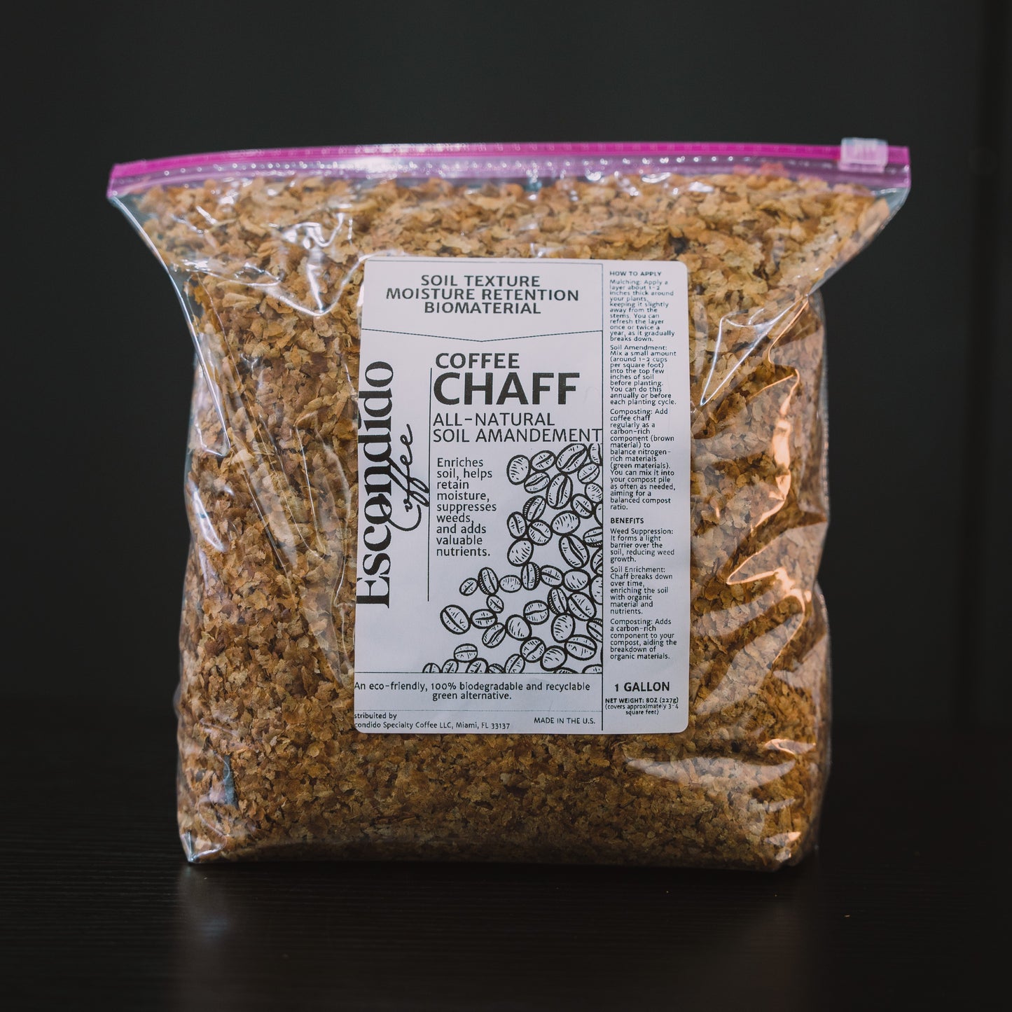 Coffee Chaff All-Natural Soil Amendment